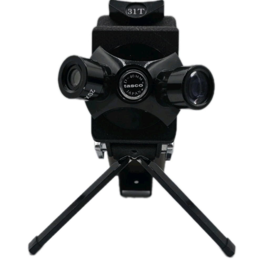 TASCO 31T 12X/20X40mm Pistol SPOTTING SCOPE with Integral Tripod + Original Box